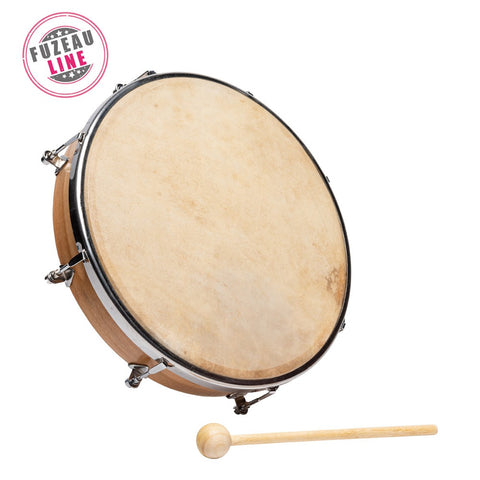 Tambourin peau naturelle 25 cm