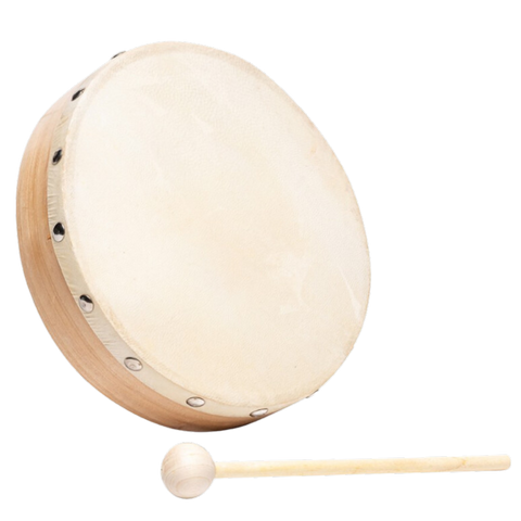 Tambourin peau naturelle 20 cm