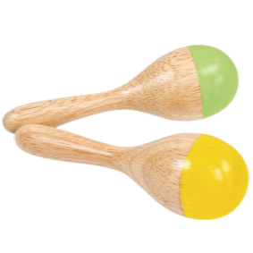 MOUYAT Lot De 10 Maracas En Bois Peint Pour La Maison, L'u00e9cole, Les Fu00eates, Les Concerts Et Les Spectacles (19,5 X 6 Cm MOUYAT Lot De 10 Maracas En Bois Peint Pour La Maison, L'u00e9cole, Les Fu00eates, Les Concerts Et Les Spectacles (19,5 X 6 Cm
