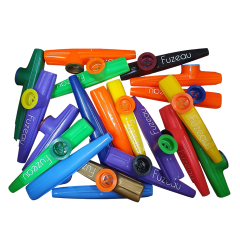 Kazoo en plastique - lot de 20