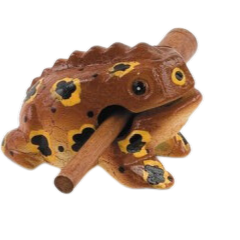 Grenouille Guiro 6cm