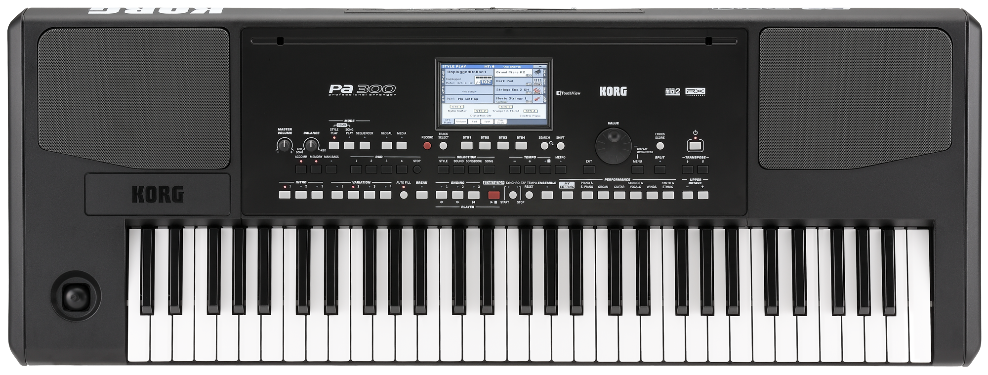Clavier arrangeur PA300
