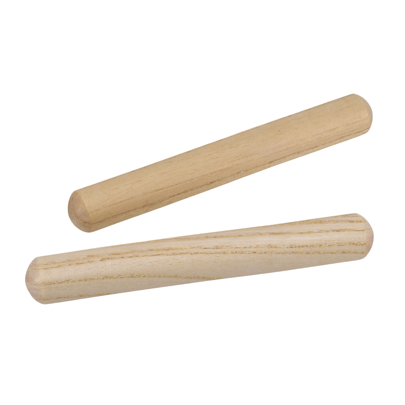 Claves en bois brut