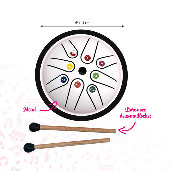 Tong Drum blanc MINI