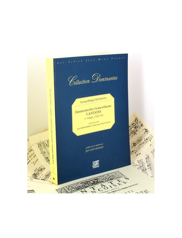 TELEMANN G. Ph. Harmonischer Gottes-Dienst CANTATES 1er volume