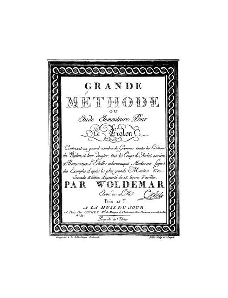 Méthodes et traités - Violon Volume 1