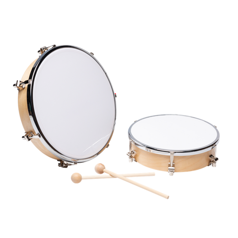 Tambourin peau synthétique 25cm